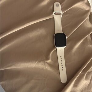 Smartwatch with Cream Band
